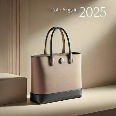 DALL·E 2025-01-13 13.56.41 – An eye-catching feature image for an article about Tote Bags in 2025. The image showcases a single elegant Tote Bag in a neutral tone like beige or bl DALL·E 2025-01-13 13.56.41 - An eye-catching feature image for an article about Tote Bags in 2025. The image showcases a single elegant Tote Bag in a neutral tone like beige or bl